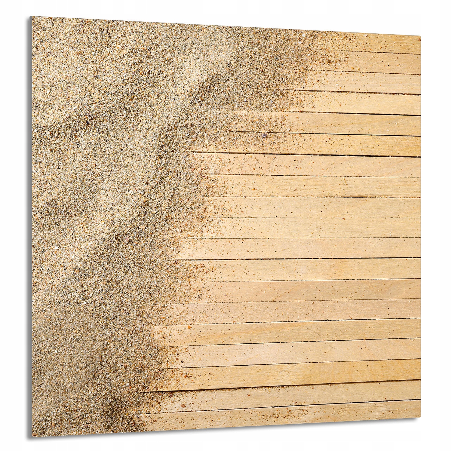 Skleněný Panel Do Kuchyně 60x65 Písek Tvrzené Sklo