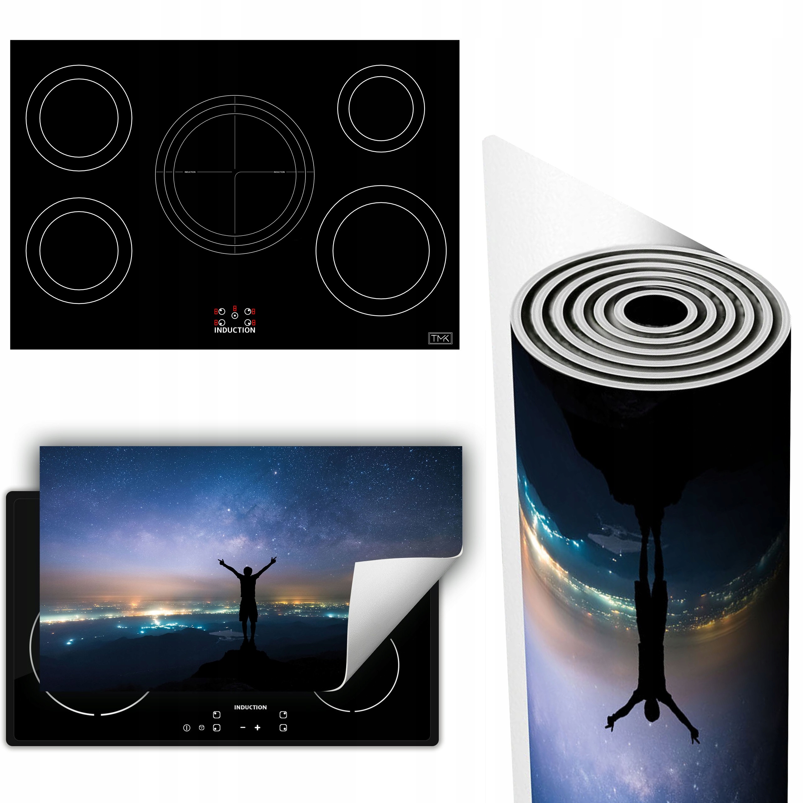 Vinylová Podložka Na Ochranu Kuchyňské Desky 90x52 nebe