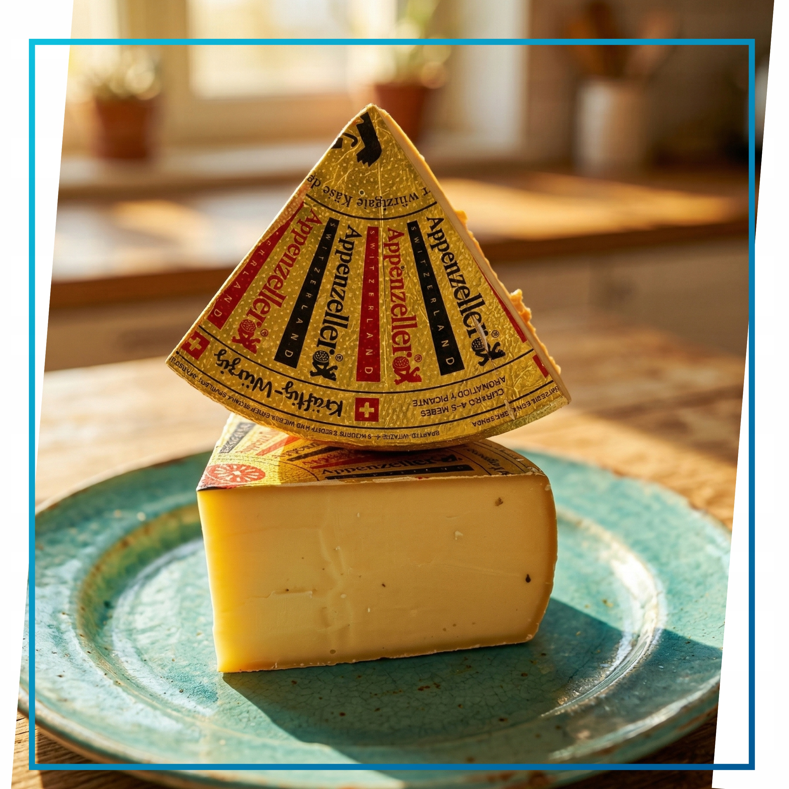 Szwajcarski Ser Appenzeller Aoc Gold Dojrzewający 5 msc 300g Flomaro