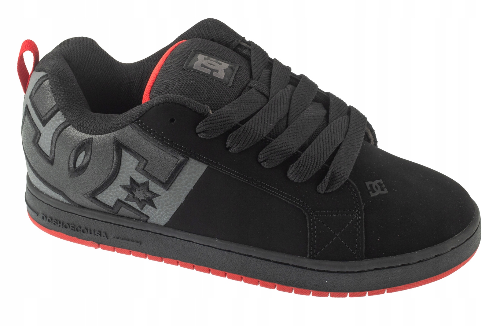 DC Shoes Court Graffik Sq [44] Boty Tenisky Pánské Koža Černá
