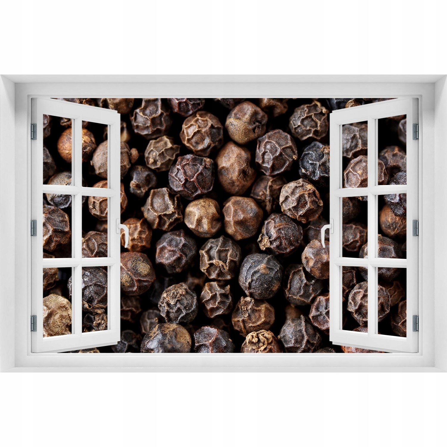 

Naklejka Okno samoprzylepne Ziarna pieprzu 120x80