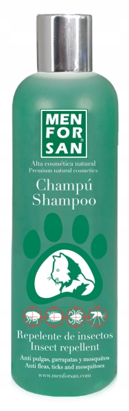 Šampon Menforsan Odpuzovač hmyzu pro kočky 300 ml