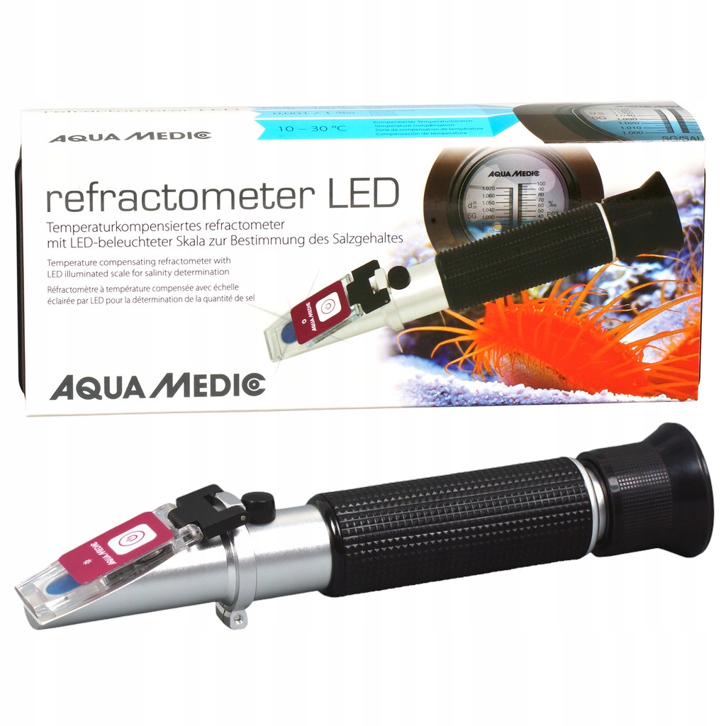 Aqua Medic Led refraktometr pro měření slanosti