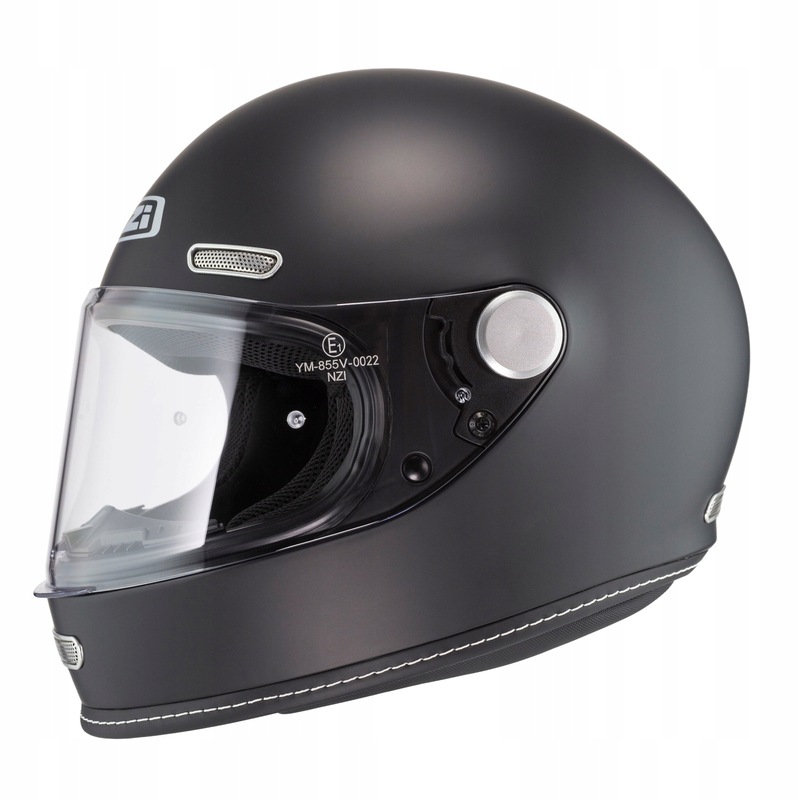 Motocyklová Prilba Nzi Revival Matt Black (M)