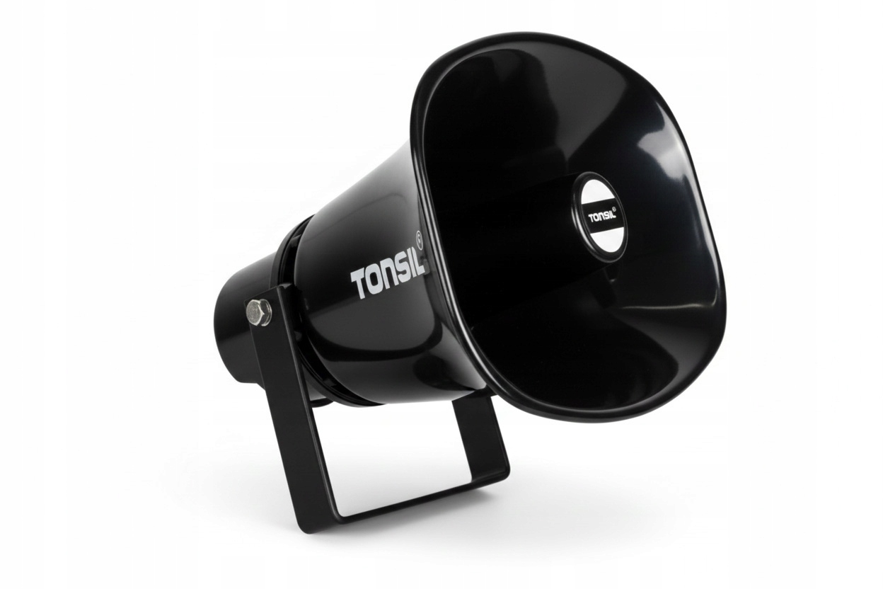 Tubový reproduktor Tonsil GZT-25 Vonkajší vnútorný Tuba 30W 100V čierny