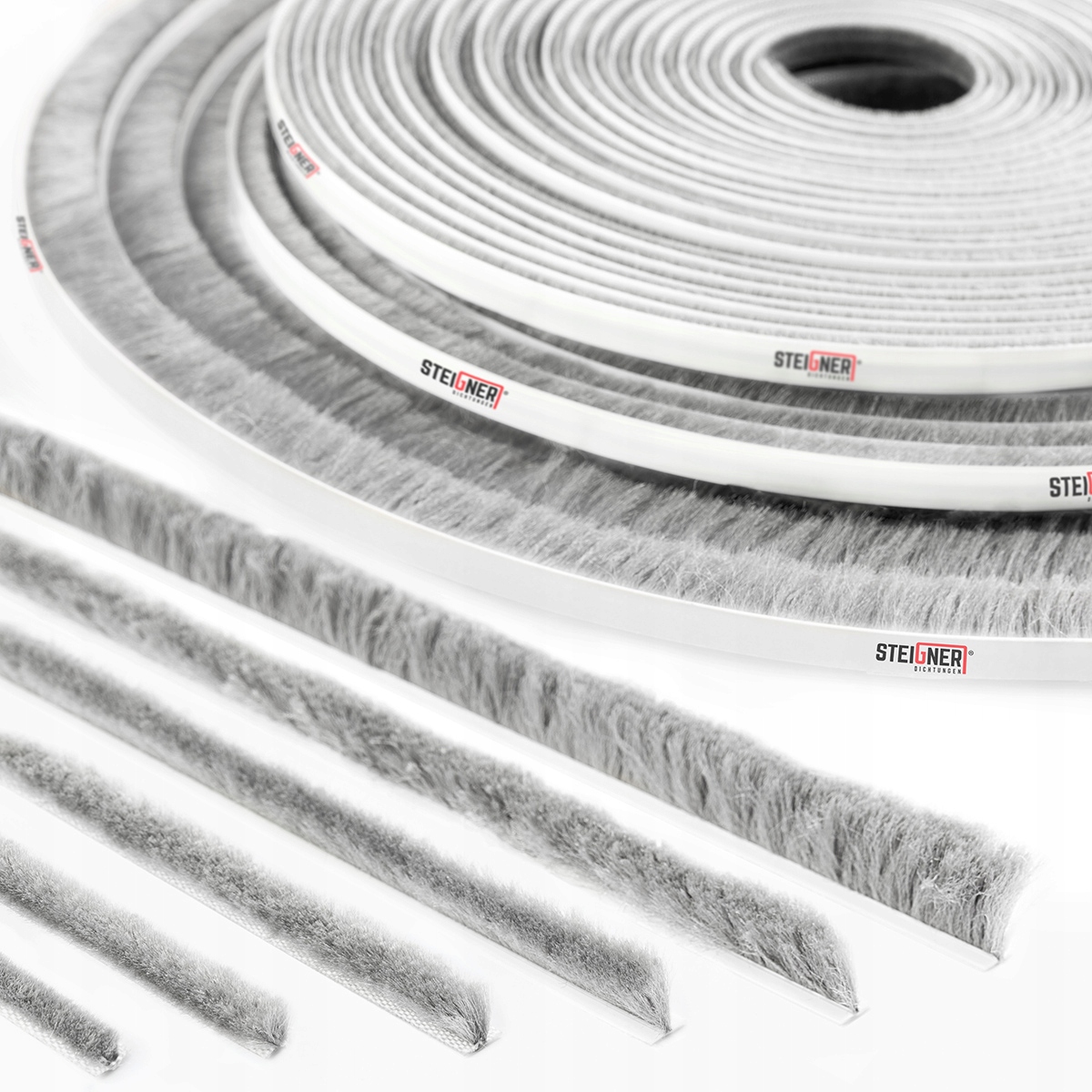 

Uszczelka szczotkowa do szafy 4mm 10m szara