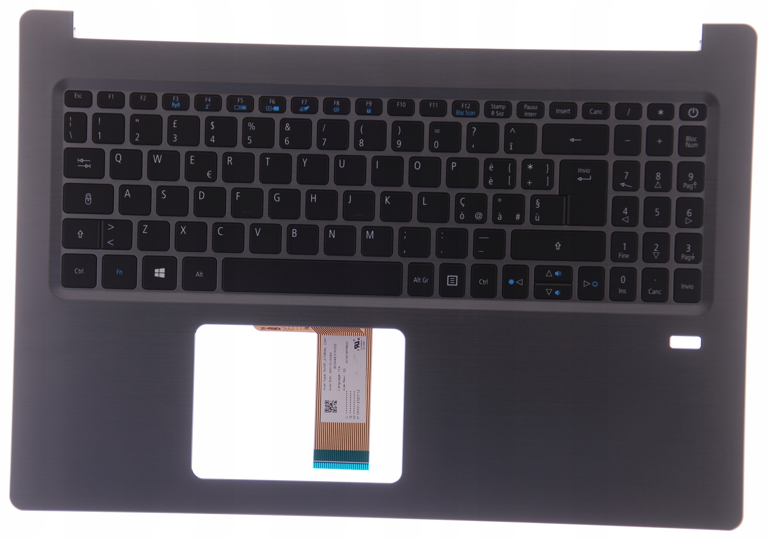 Palmrest s klávesnicí Acer Swift SF315-41 It A+