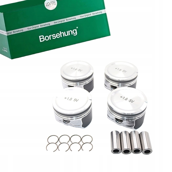 B13580 - Поршні комплект (4 шт.) BORSEHUNG для AUDI A4 B7 1.8