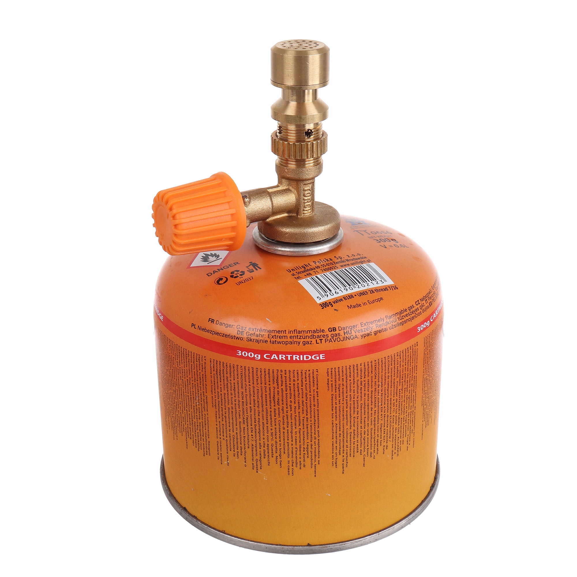 Laboratorní Plynový Hořák Bunsena S Náhradním Plynem A Kartuší 300 G