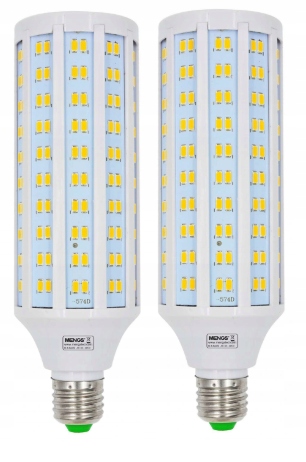 

Żarówka Led E27 30W=240W biały ciepły 2 Szt