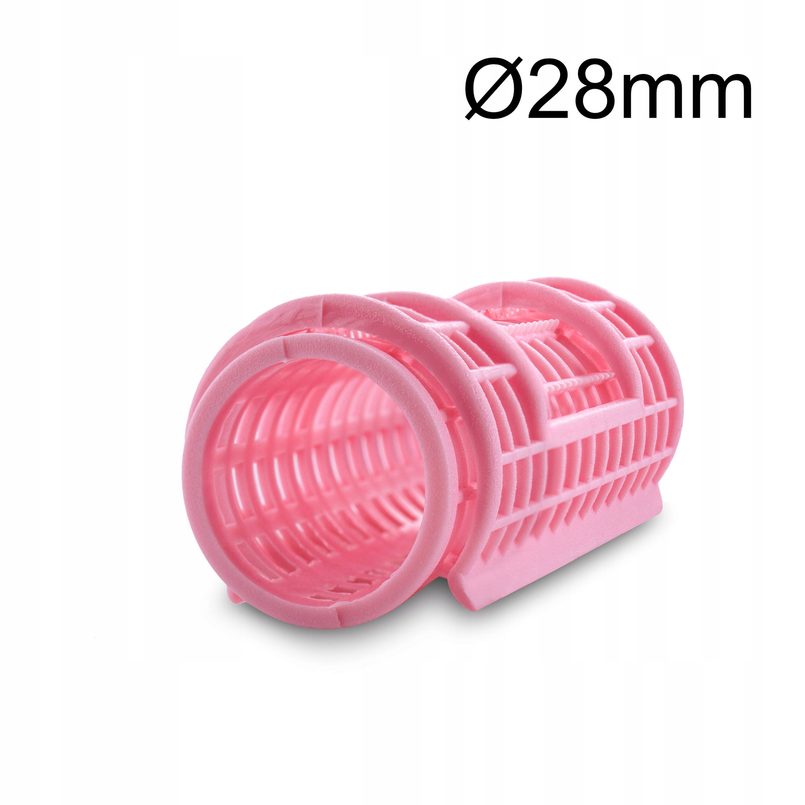 

Grube Wałki do włosów zatrzaskowe 28mm 6szt