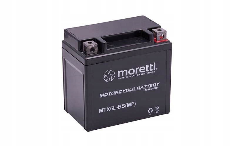 

Akumulator Żelowy 12V MTX5L-BS WTX5L-BS YTX5L-BS