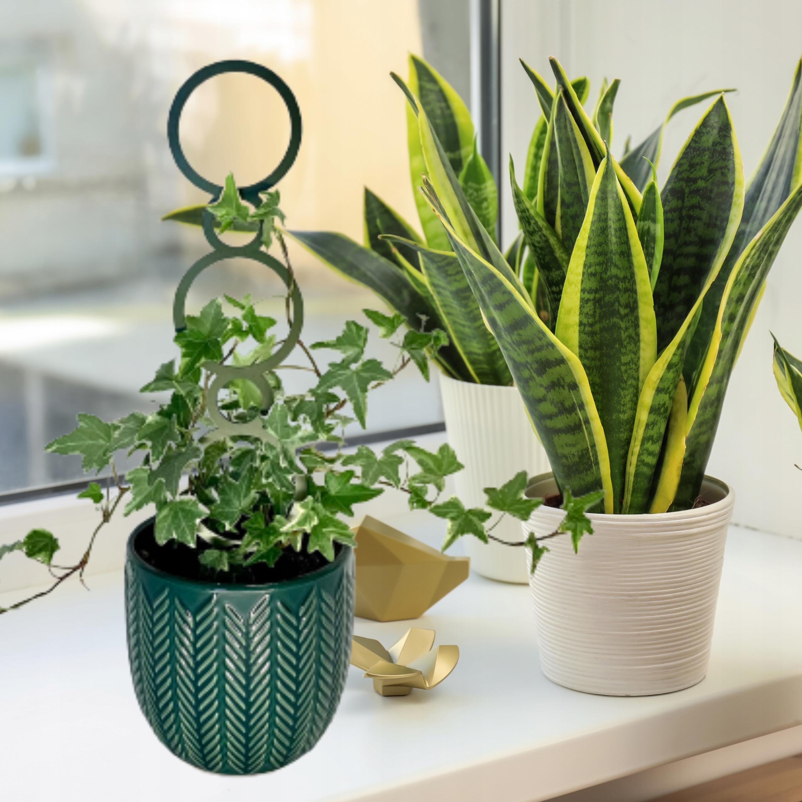 Podpórki do kwiatów roślin podpórka podpora drabinka pergola KORAL M - 31cm Marka inna