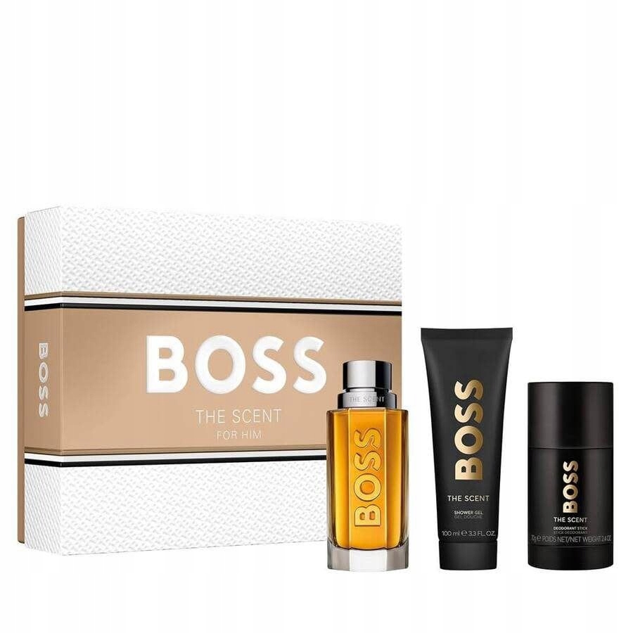 Hugo Boss The Scent Edt 100 ML Sprchový Gel 100 ML Deo Stick Dárková Sada