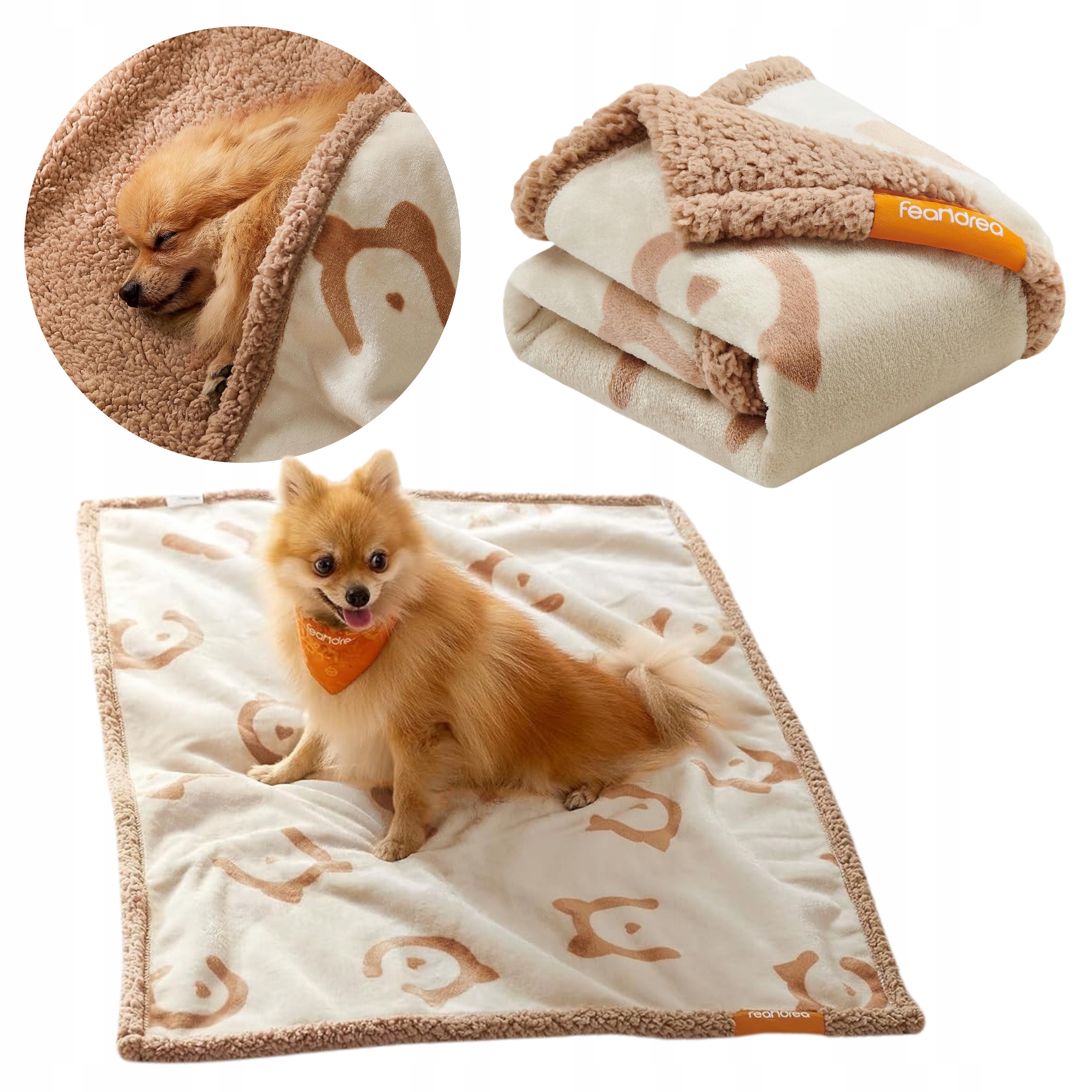 Levně Voděodolná Deka Pro Psa Kočku Zvířata Přehoz Na Deku Oboustranná 101x73