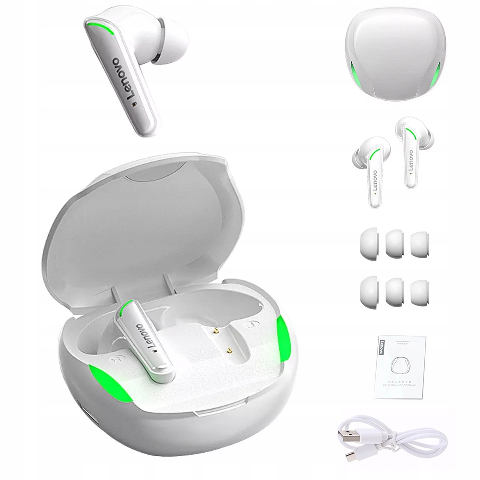 SŁUCHAWKI BEZPRZEWODOWE SŁUCHAWKI BLUETOOTH LENOVO