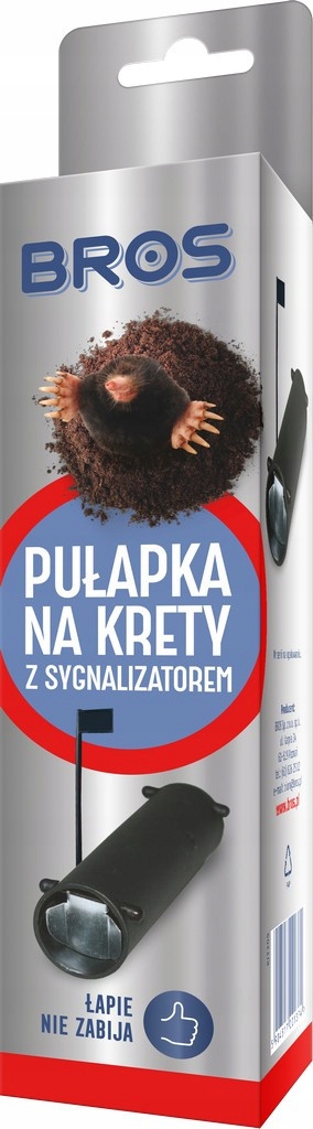 

Pułapka na krety z sygnalizatorem