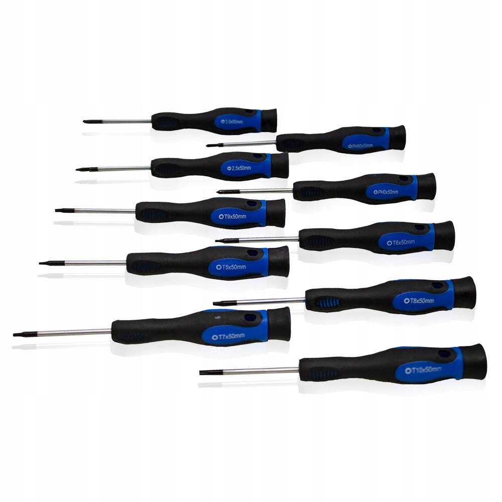 Wkrętaki bity TORX płaskie krzyżowe 58el. zestaw Kod producenta M18399