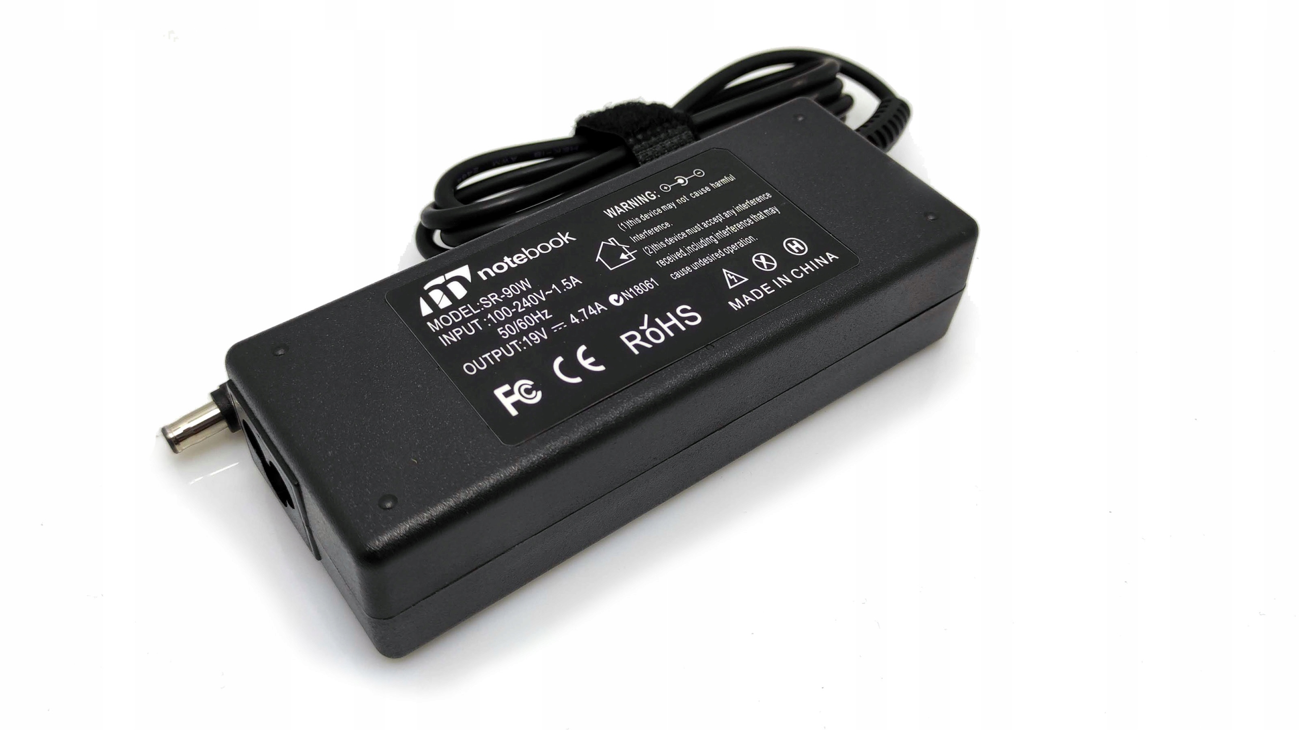 

Zasilacz ładowarka Samsung 90W 19V 4,74A 5,5/3,0