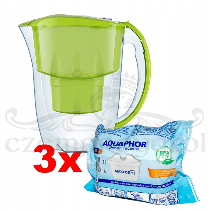Dzbanek Aquaphor Amethyst Lime 3x Maxfor Plus