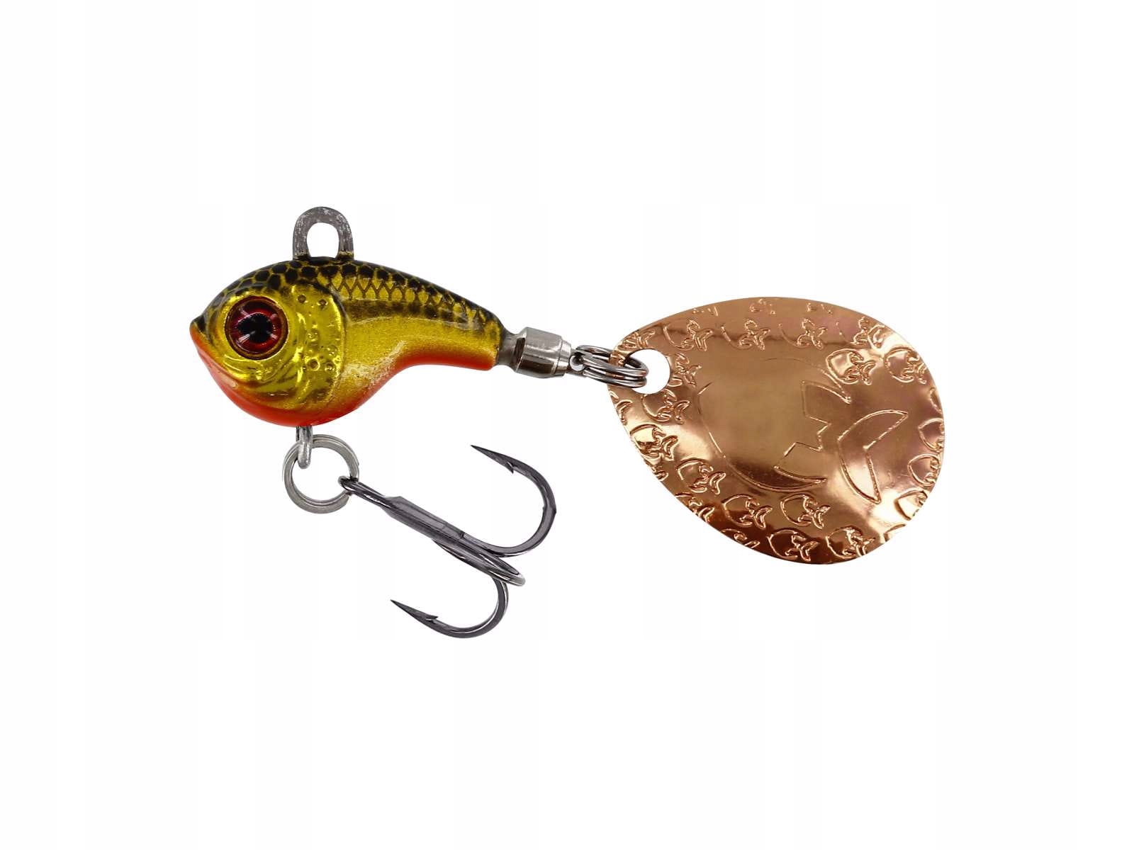Wirujący Ogonek Westin Dropbite 1,6CM 7G Gold Rush