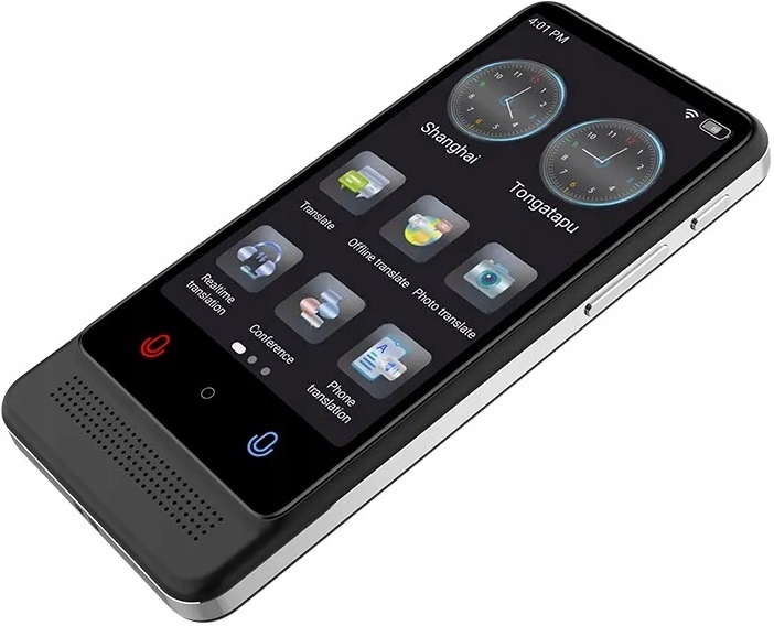 Tłumacz Głosowy Ai Voice Translator W12 144 Języków Językowy Angielski