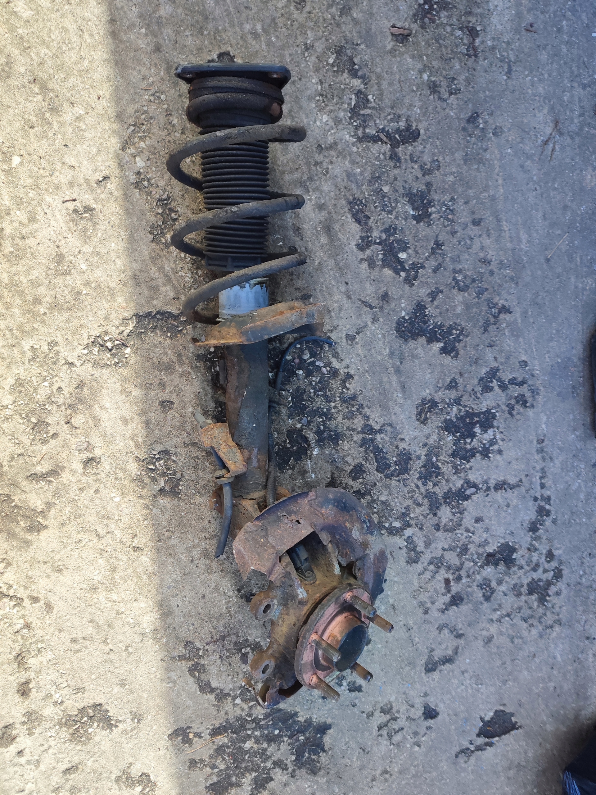 shock absorber swing z of the pivot left front left front Volvo V50