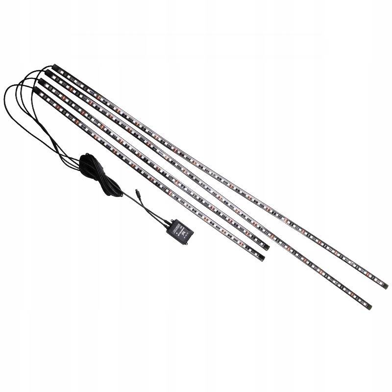 Oświetlenie podwozia LED 90cmx2 + 120cmx2 IP68 pilot APP RGB
