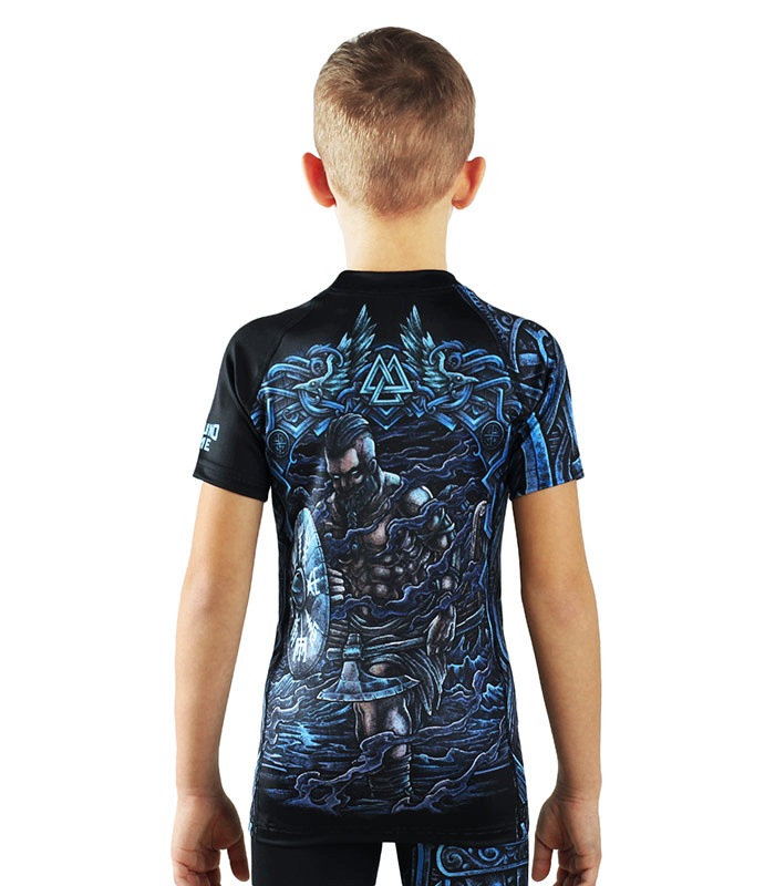 Rashguard dziecięcy Viking Kids krótki rękaw 146 cm Ground Game