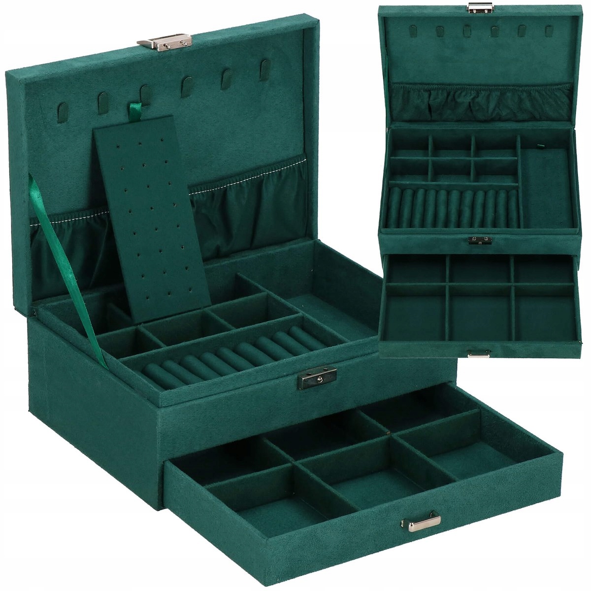 

Kuferek Szkatułka Na Biżuterię Organizer