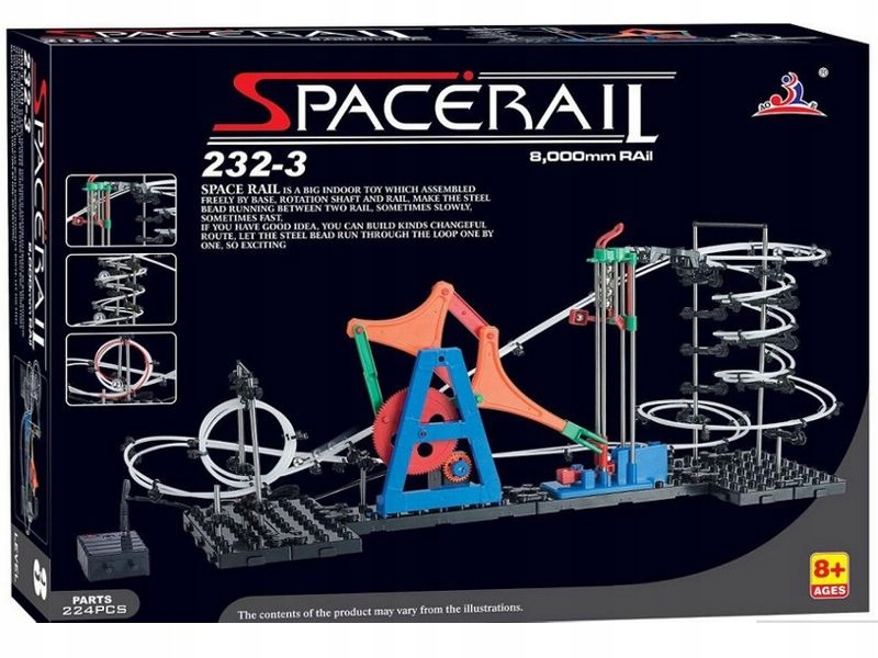 SpaceRail Tor Dla Kulek 3 Kulkowy Rollercoaster