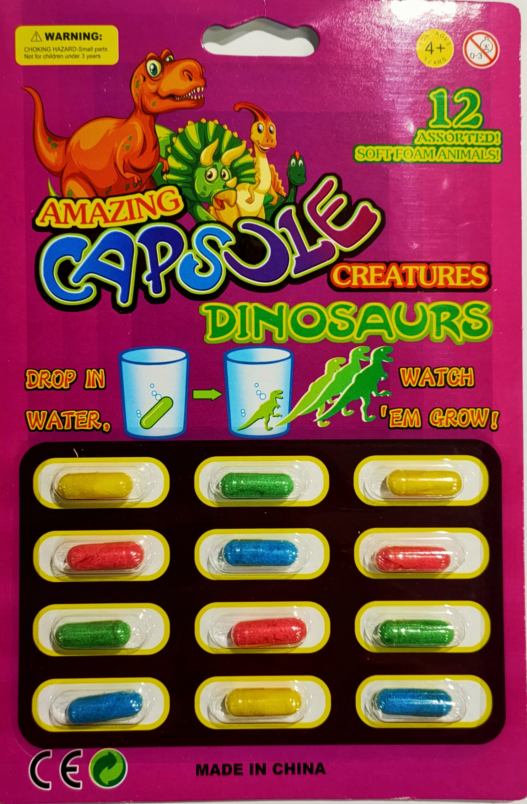 

Magiczne Kapsułki Zwierzątka 6 kpl x 12szt do wody