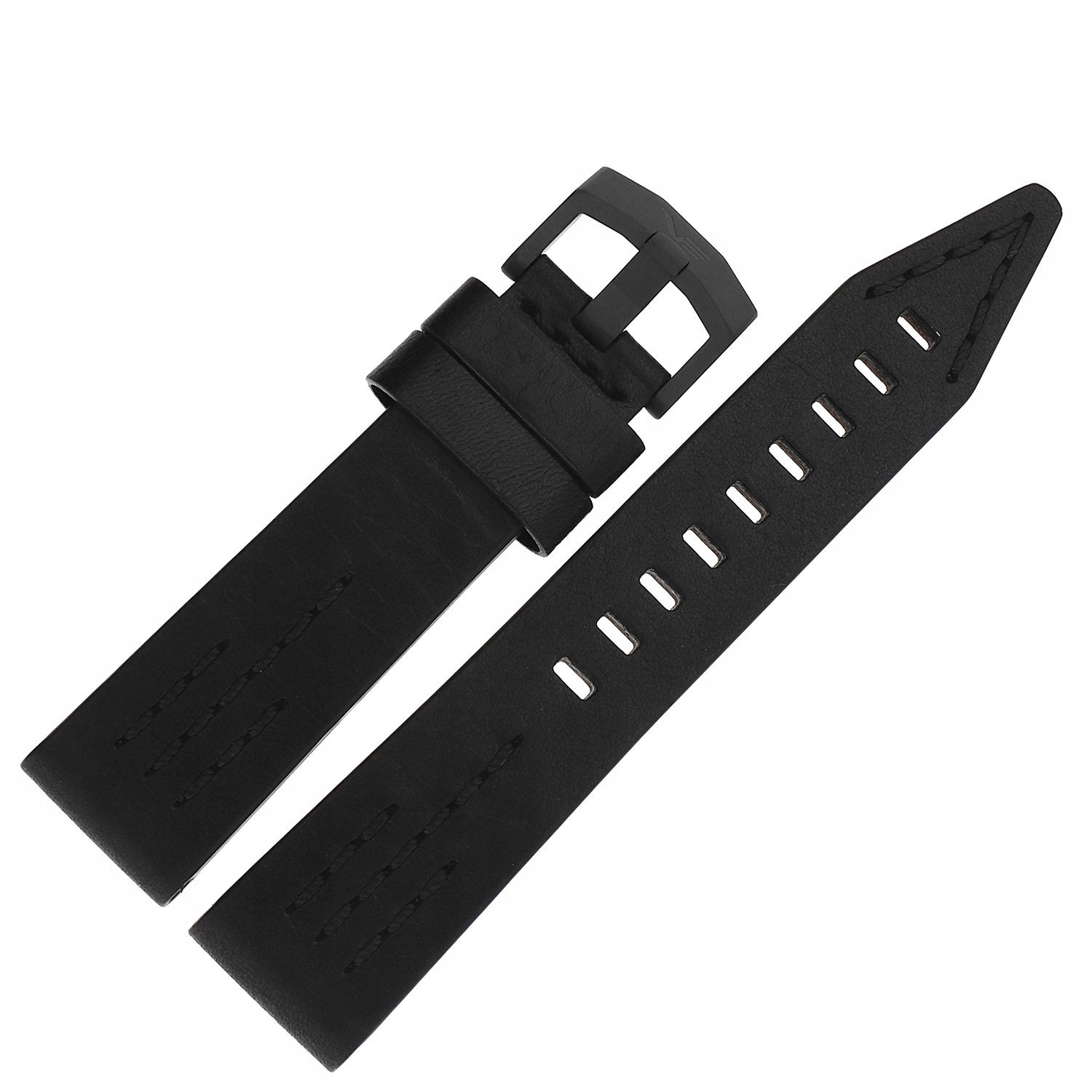 Pásek SSN-571 kůže (C607) černý s černou p. černou kl.