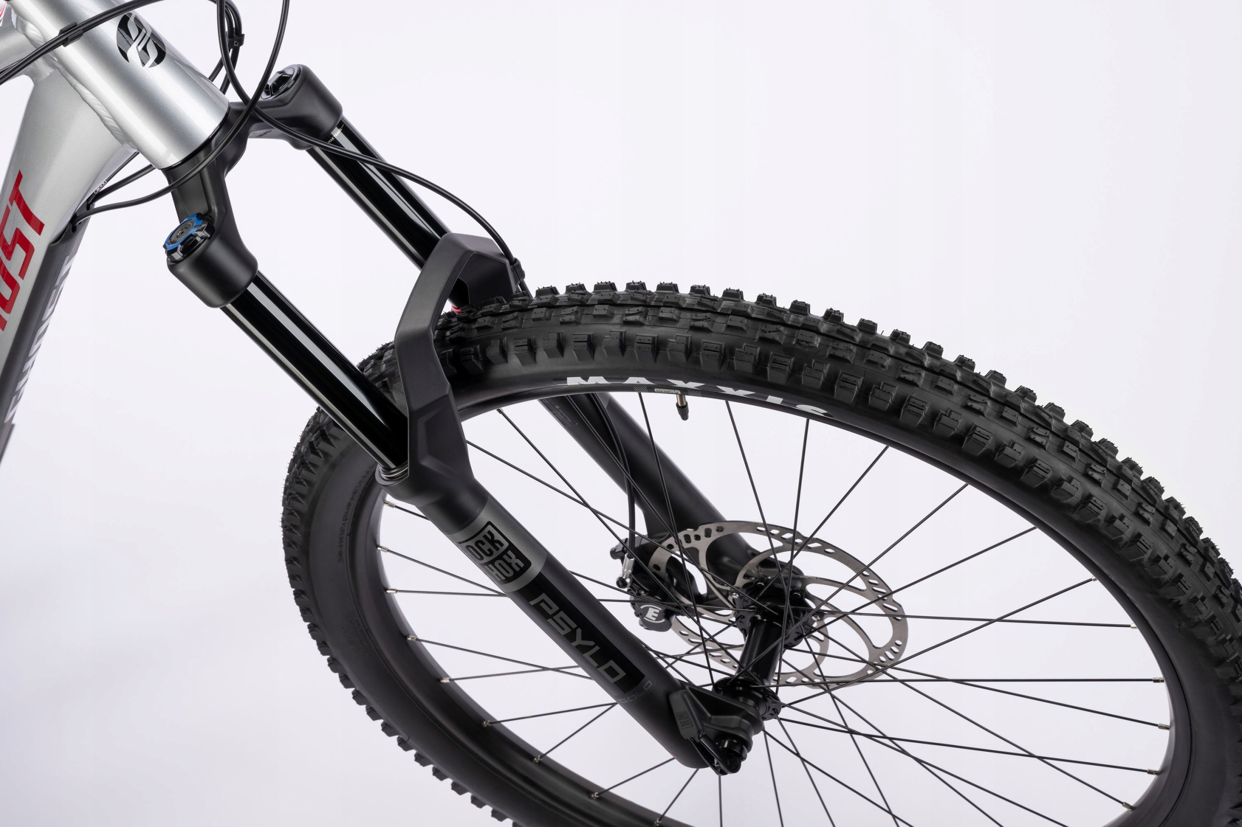 Велосипед Full GHOST RIOT AM AL/AL 160/150 GRY/BLK/RED M 2025 NX MT5 Rockshox