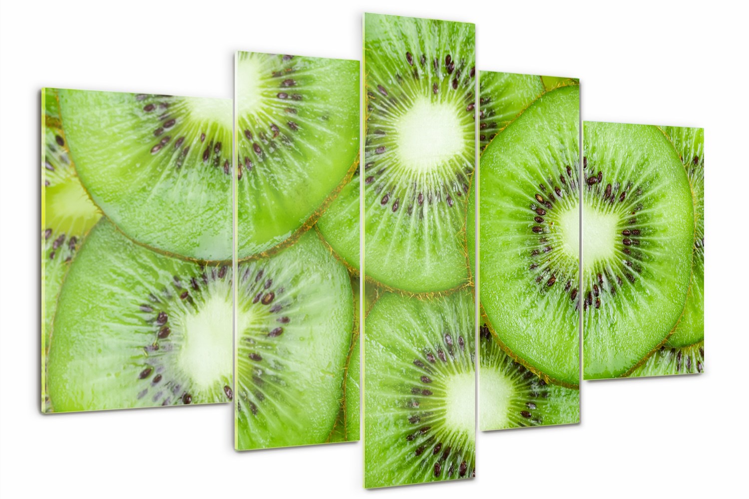 

Obraz szklany duży tryptyk wieloczęściowy Kiwi