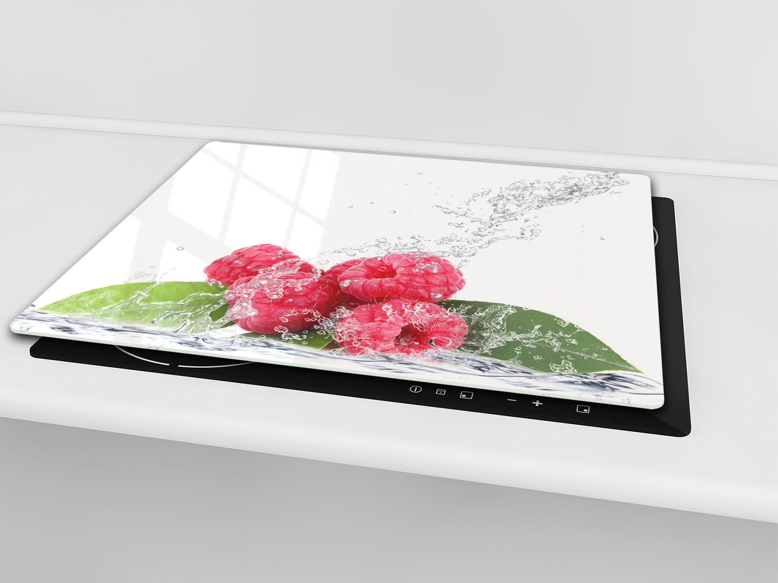 szklana płyta ochronna szkło 60x52 malina Marka Fotobel