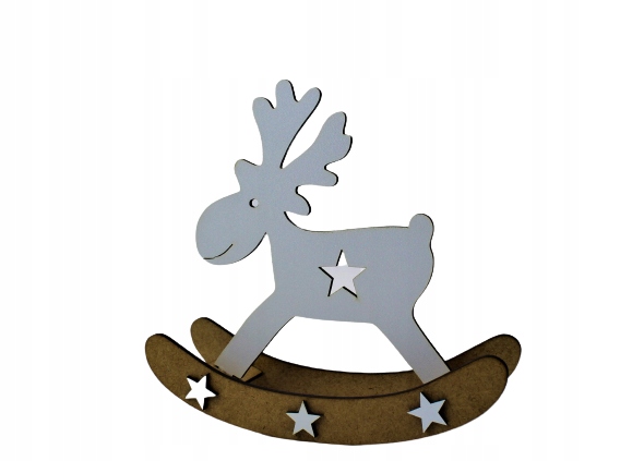 

Renifer Bujany Mały Dekoracja Świąteczna