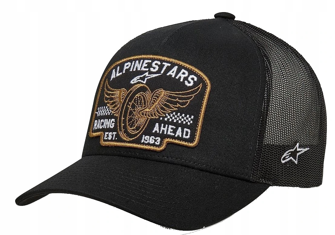 Alpinestars Heritage Patch Trucker kšiltovka černá, univerzální velikost