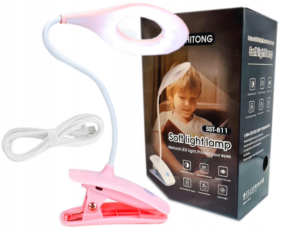 

Lampka Led Klips Do Szafki Nocnej Do Czytania