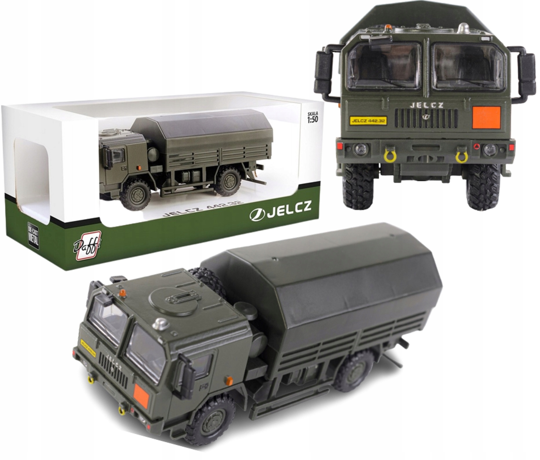 Auto Daffi Jelcz 442.32 Vojenský 1:50