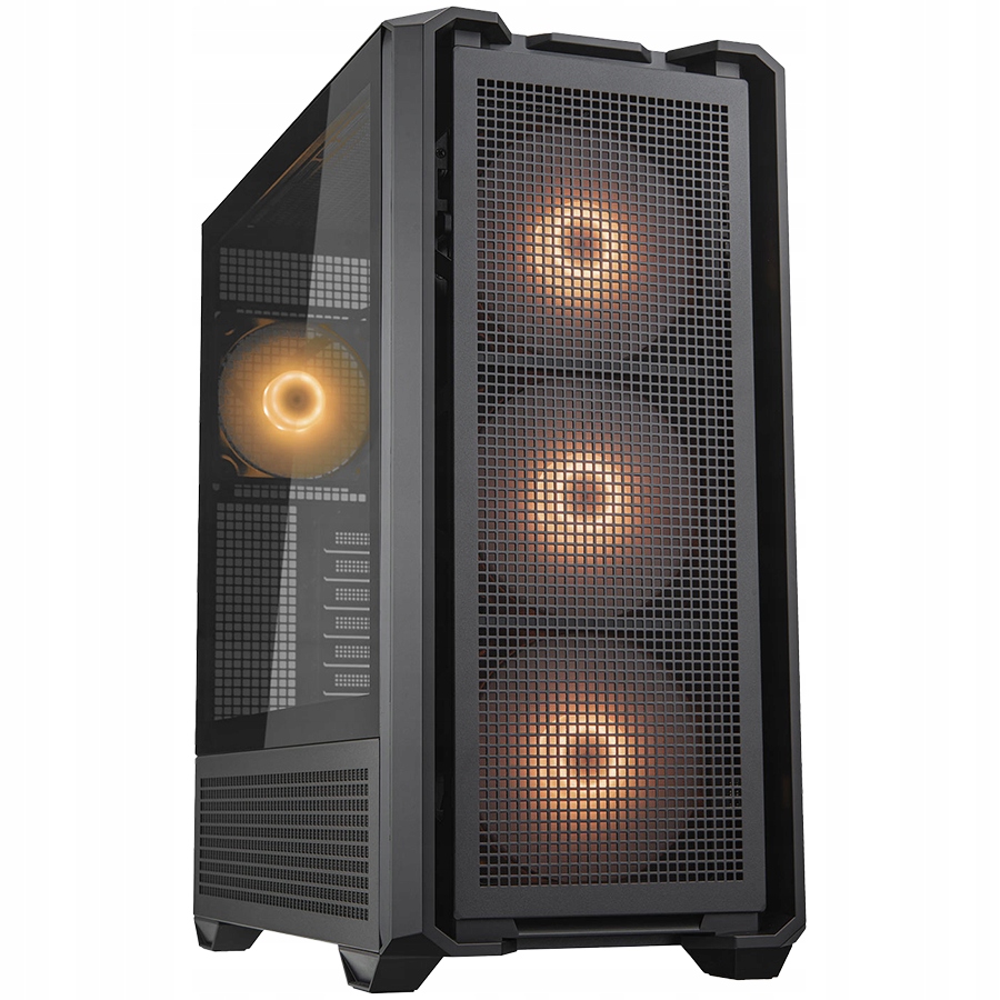 Cougar Počítačová Skříň MX600, Midi Tower, černý