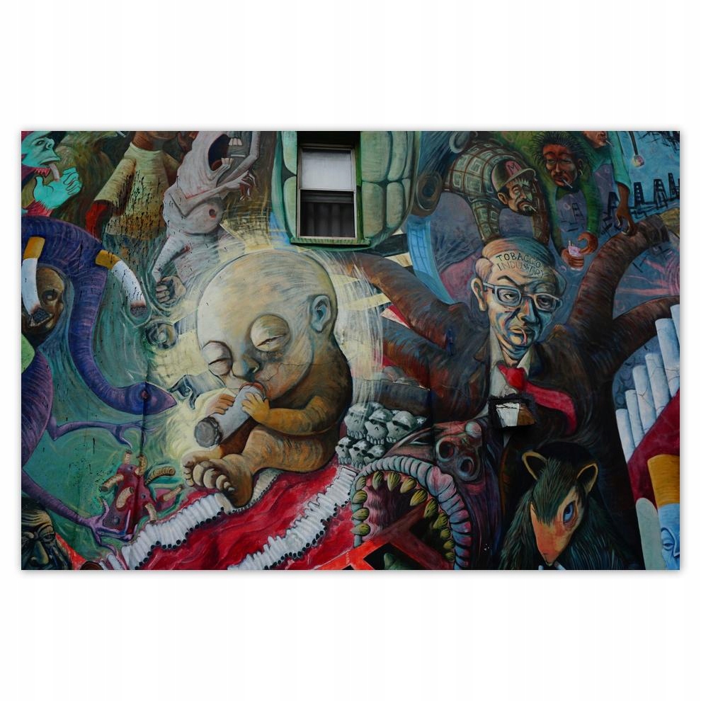 

Plakaty 60x40 Graffiti Sztuka uliczna