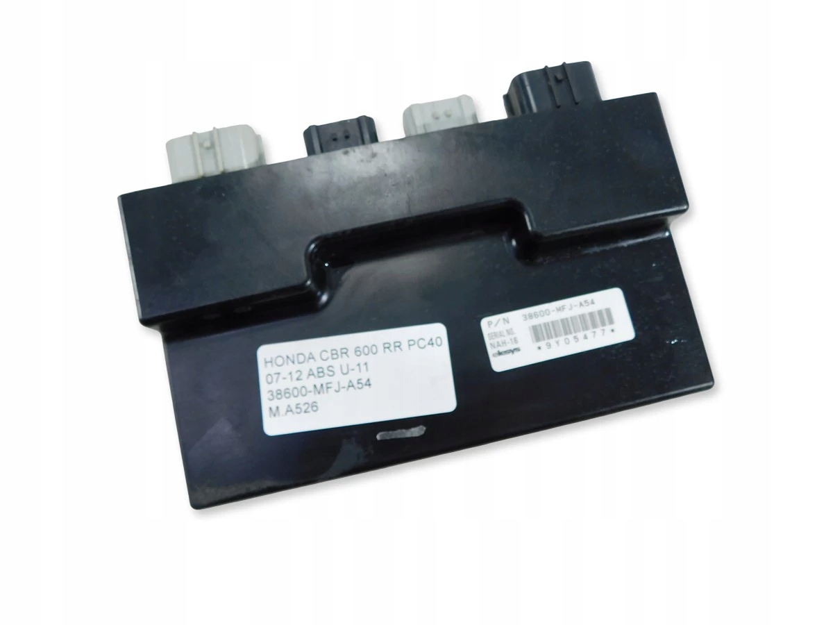 Modul Počítačový Ovládač Honda Cbr 600 Rr PC40 07-12 Abs U-11 38600-MFJ-A54