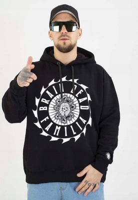 Mikina Brain Dead Familia Sprocket černá