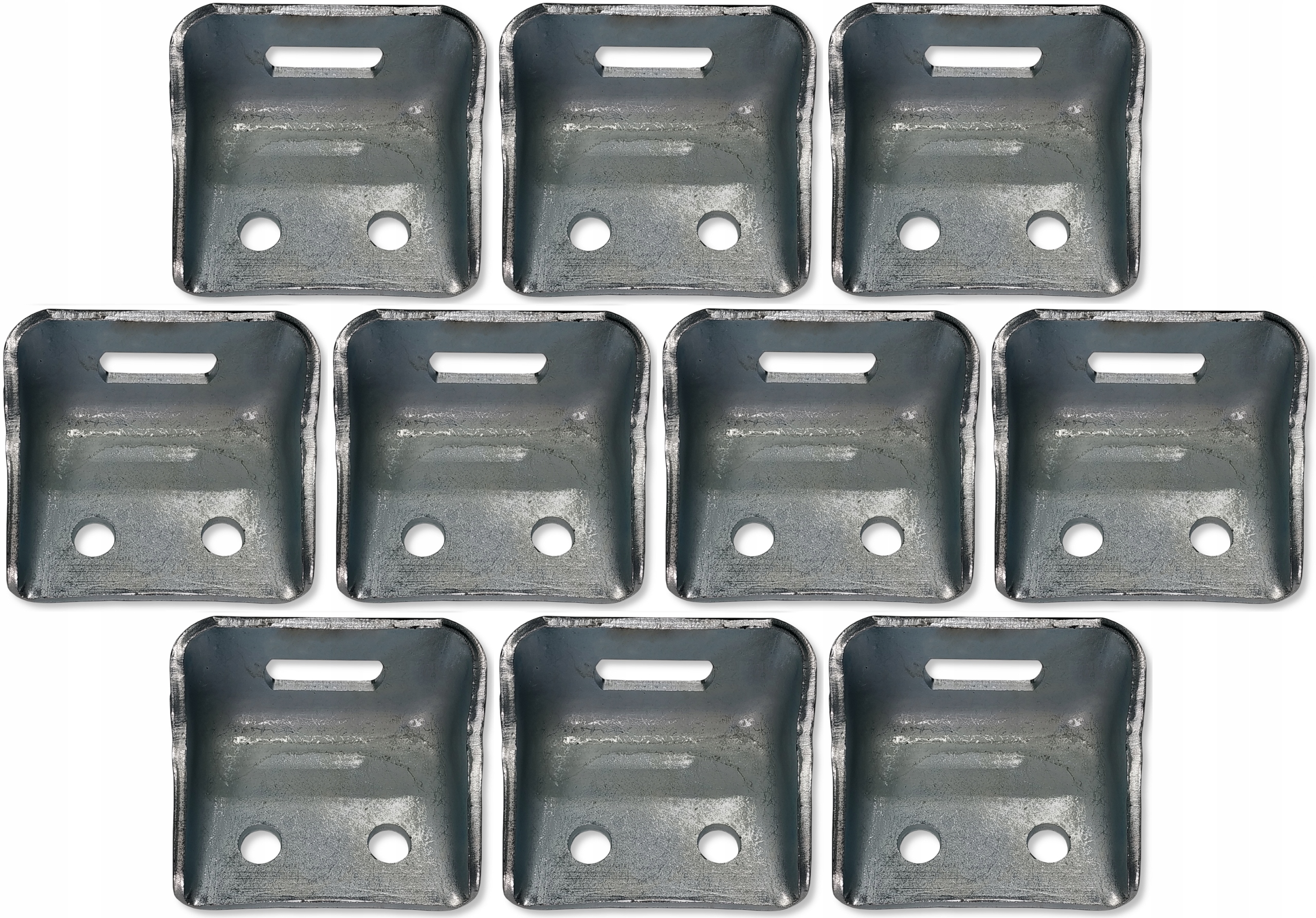 10 x Držák Upevnění Rámu Konzola Skříně Pozink