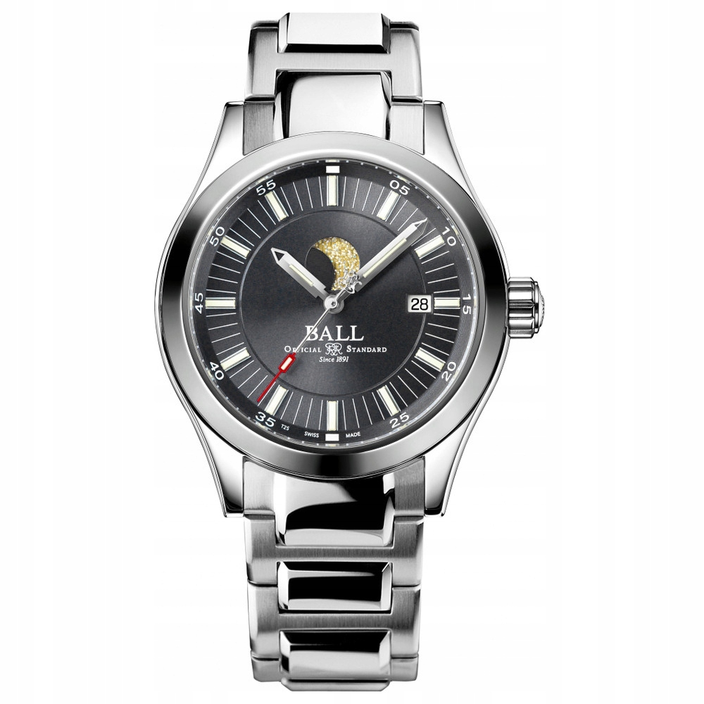 Pánské Hodinky Ball NM2282C-SJ-GY stříbrné