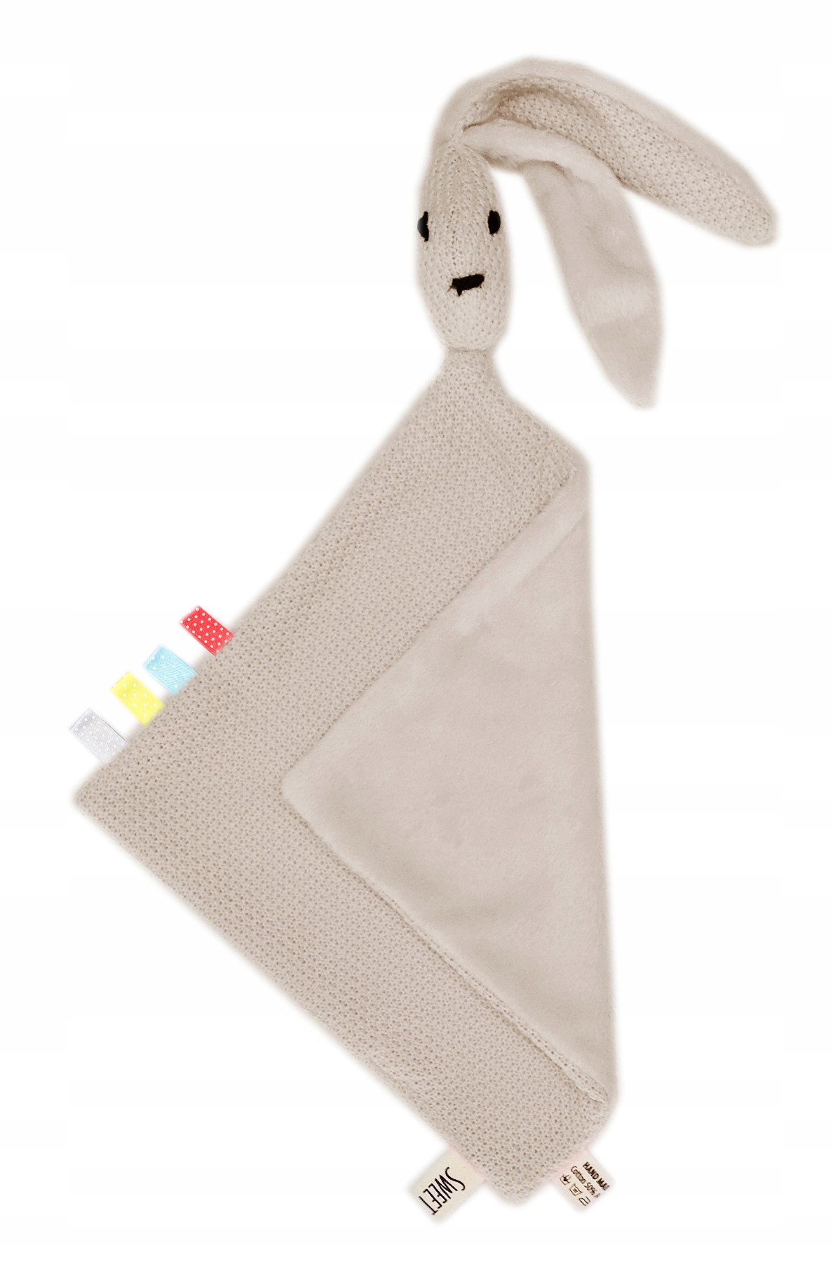 

Kocyk Przytulanka Króliczek Handmade Dla Niemowląt