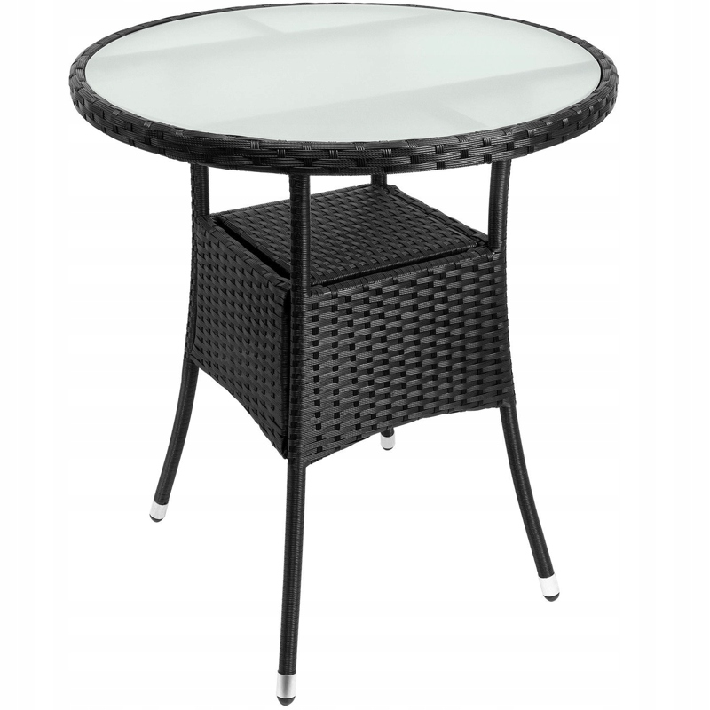 

Stół Okrągły Polirattan Ogrodowy Taras 60 CM