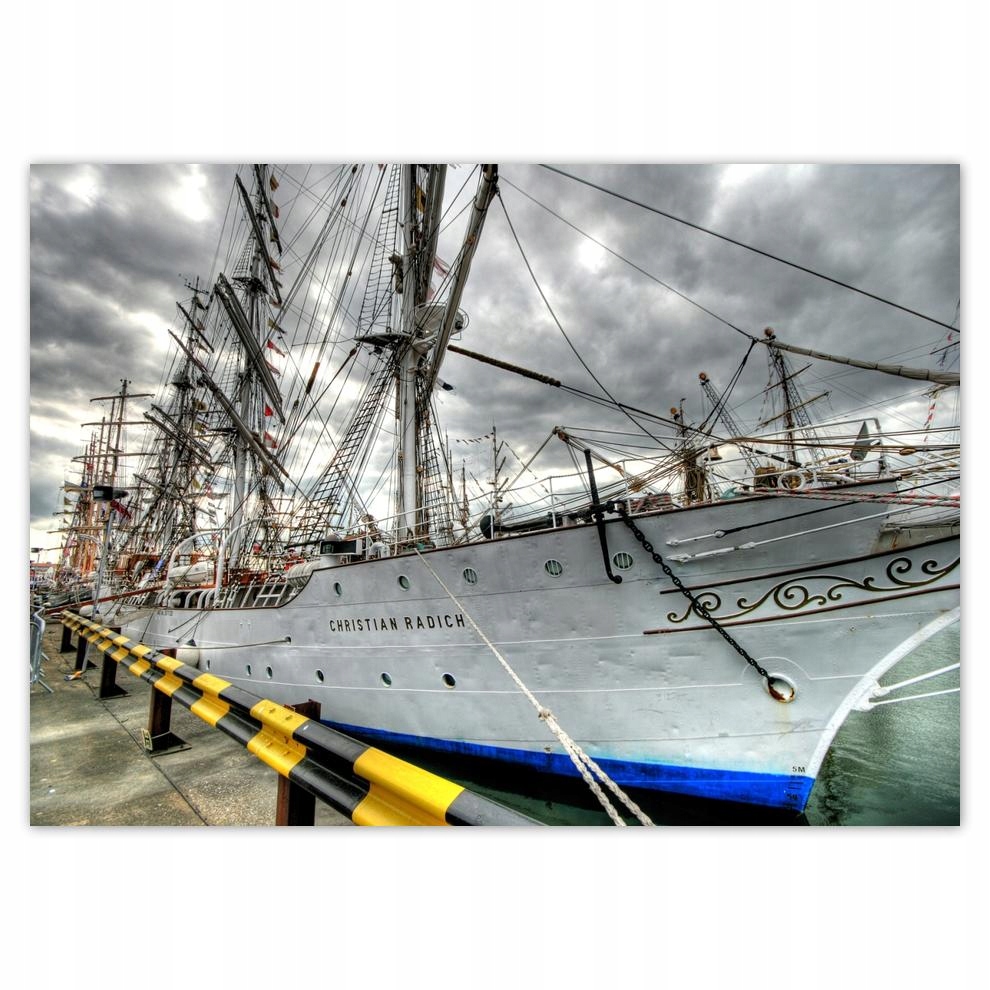 

Naklejki 70x50 Wielki żaglowiec