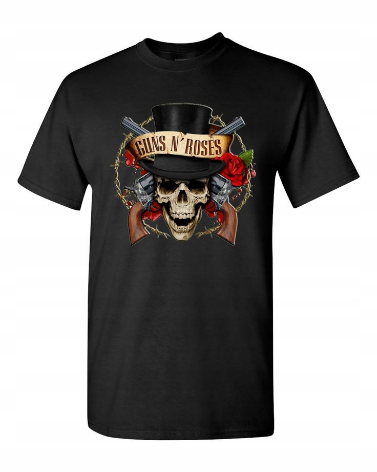 

T-shirt Męska Koszulka Guns N'roses Z Roz.s